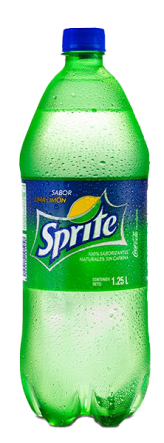 Refresco Sprite PET 1.25L cervecería hondureña Botella PET 